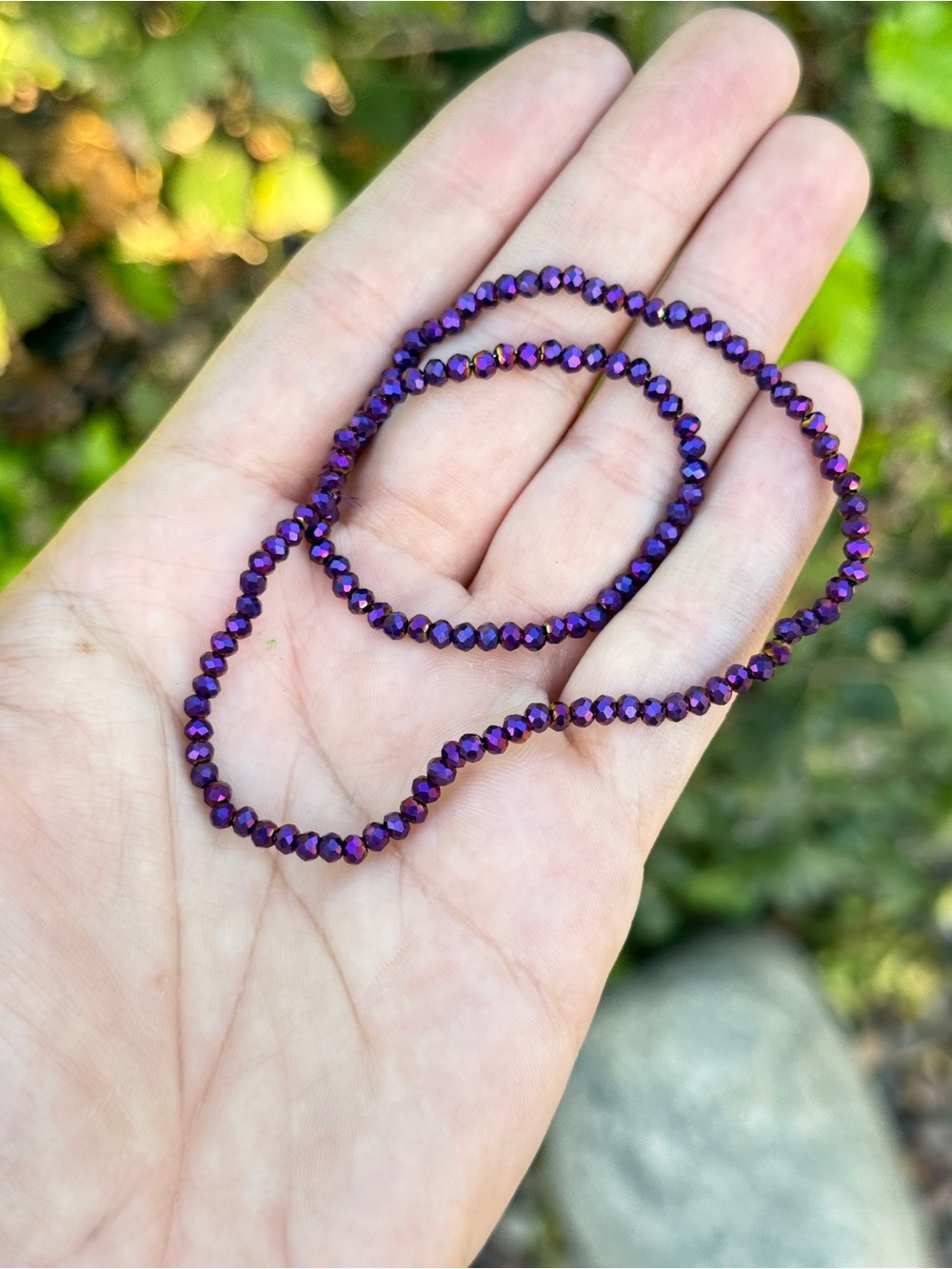 Bulk 12 Strands Glass Faceted Rondelle Beads - Picture 8 of 8